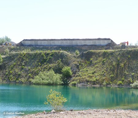 Finished building site